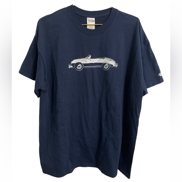 Legend Lines Other - LEGEND LINES | UNISEX XL Porsche 356B Roadster Navy Blue Short Sleeve Tee